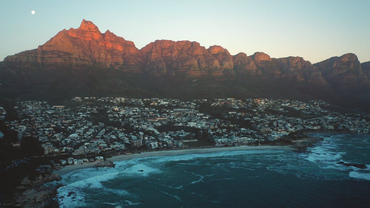Scenic view of Cape Town, South Africa