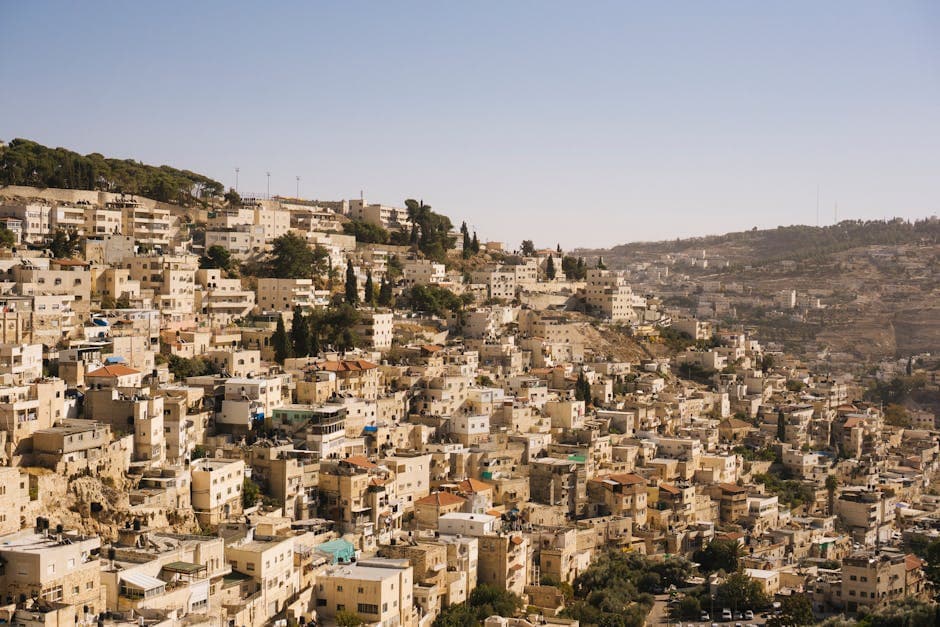 Scenic view of Jerusalem, Israel